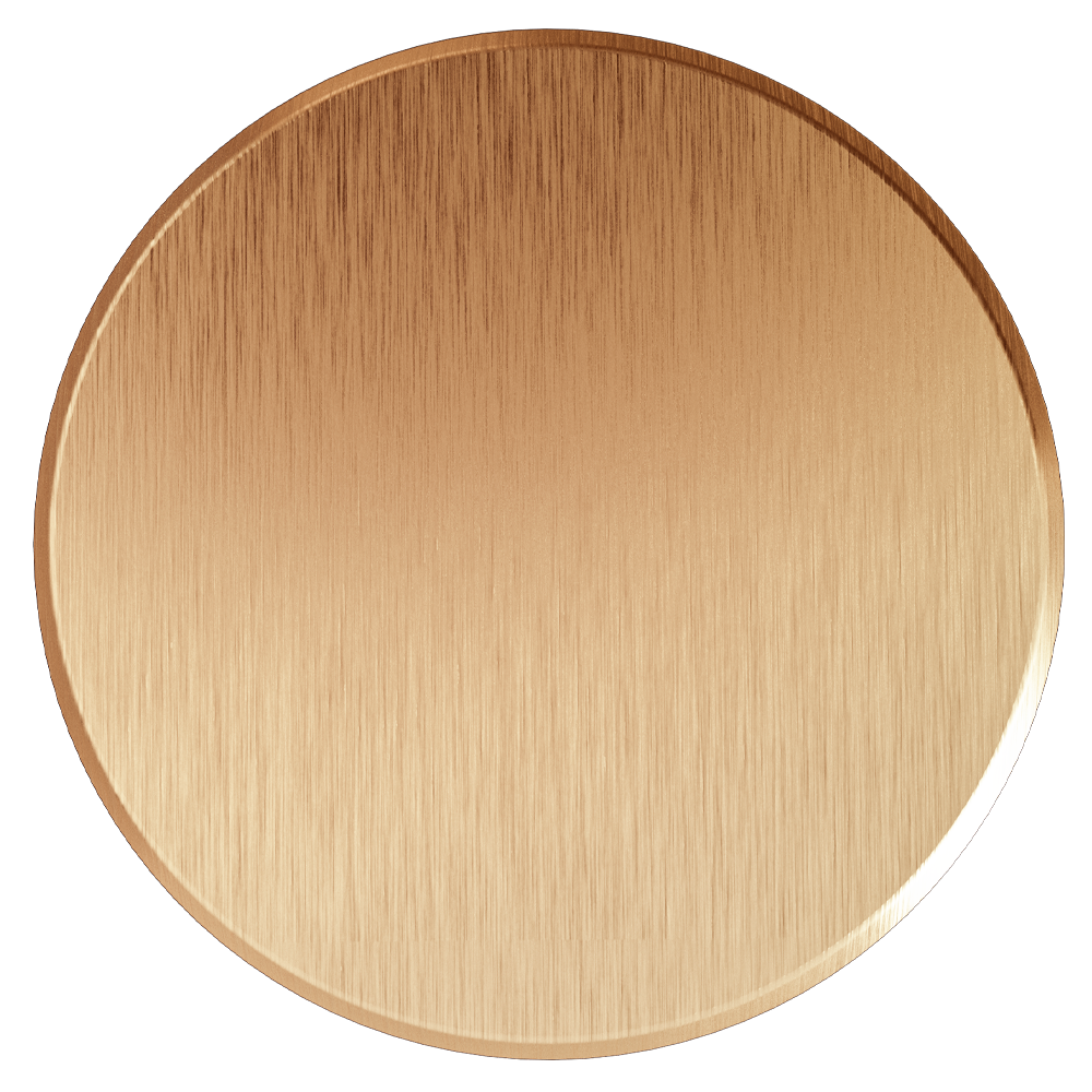 Brushed Honey Bronze PVD swatch