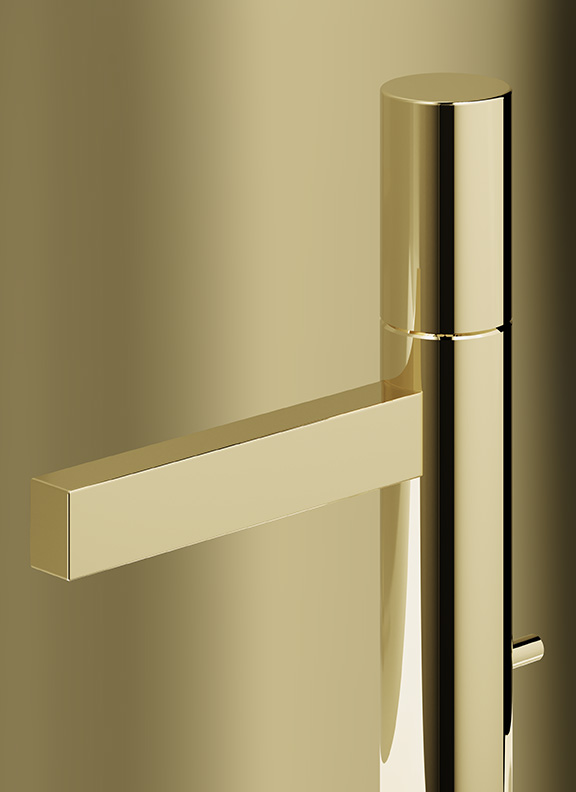 Unlacquered Polished Brass LIVING FINISH