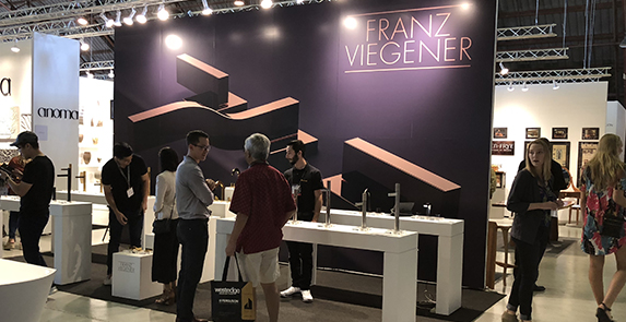 Franz Viegener Introduces New Architectural Line of Faucets at WestEdge Design Fair 2018